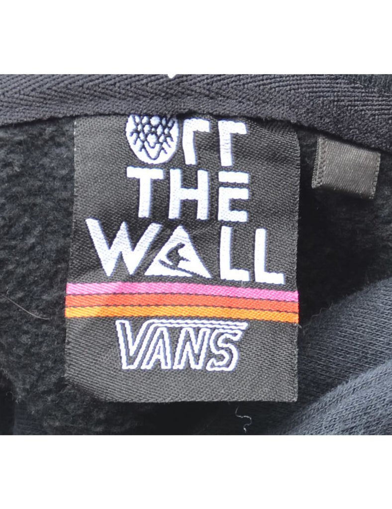 Black Vans Factory Team Printed Sweatshirt - M