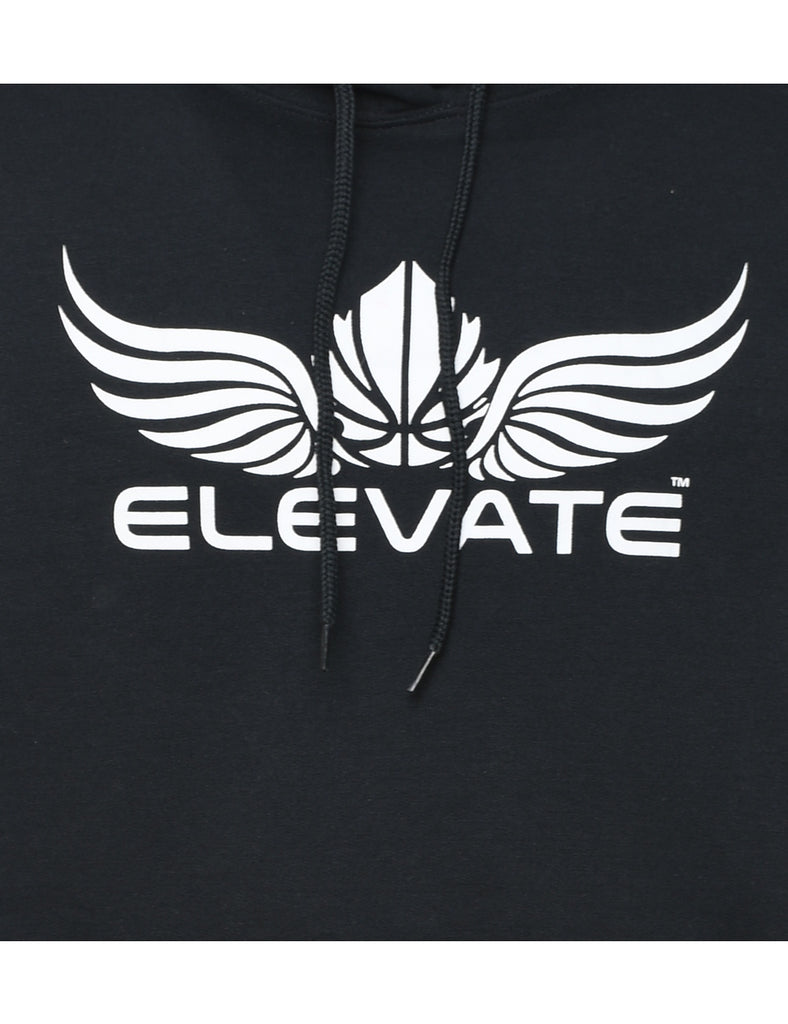Black & White Elevate Hoodie - M