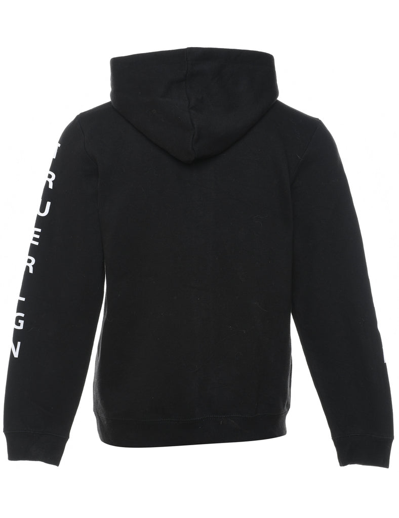 Black & White True Religion Printed Hoodie - M