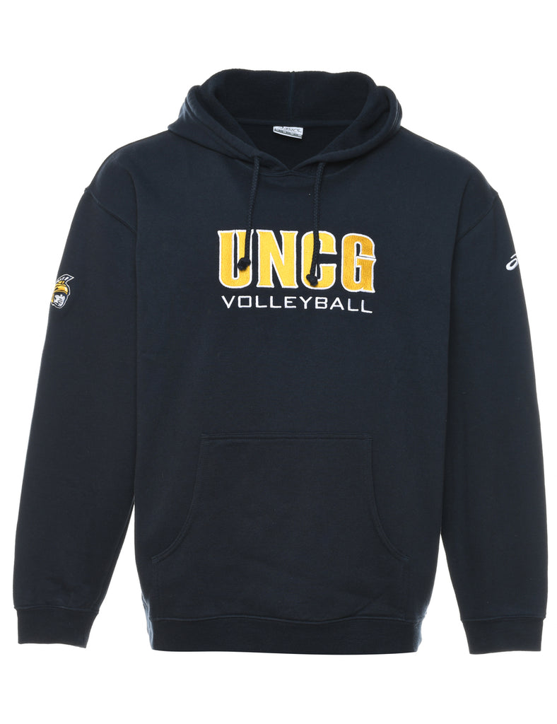 Black & Yellow UNCG Volleyball Hoodie - M