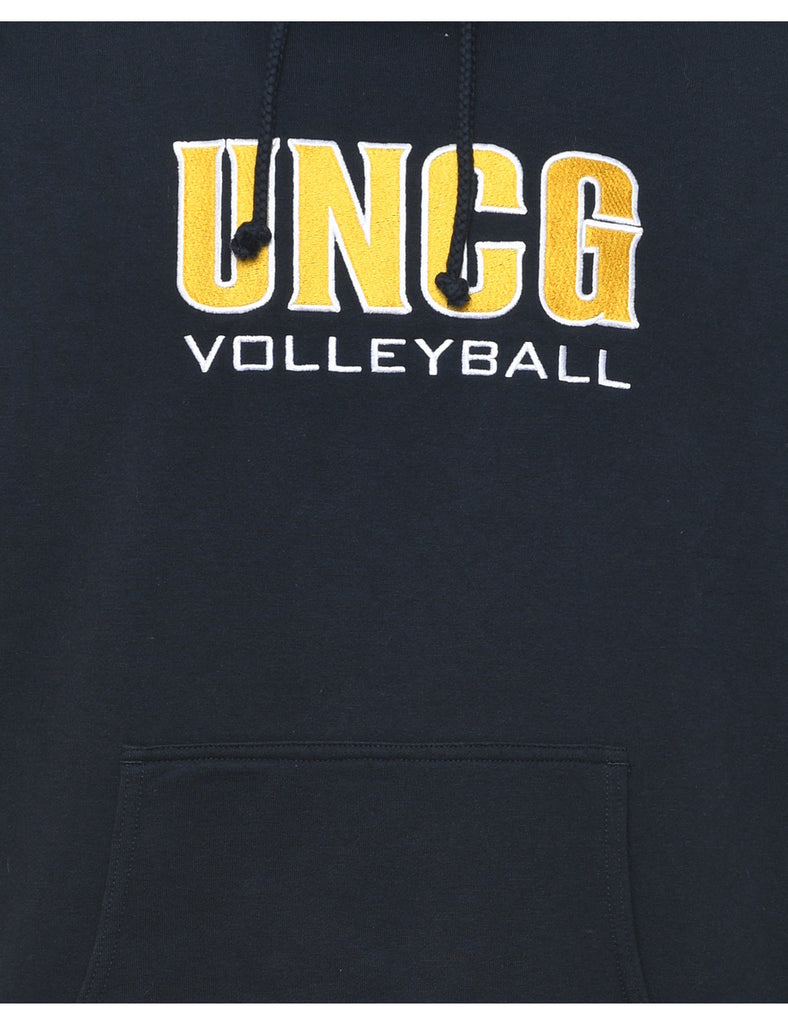 Black & Yellow UNCG Volleyball Hoodie - M