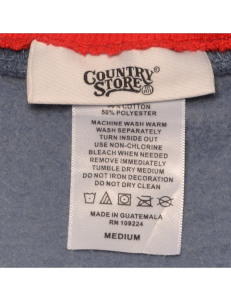 Blue Christmas Sweatshirt - M