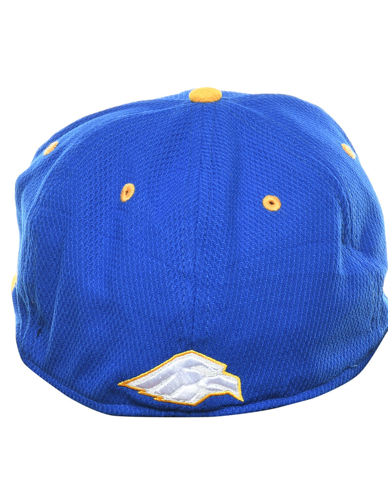 Blue Embroided Cap - XS