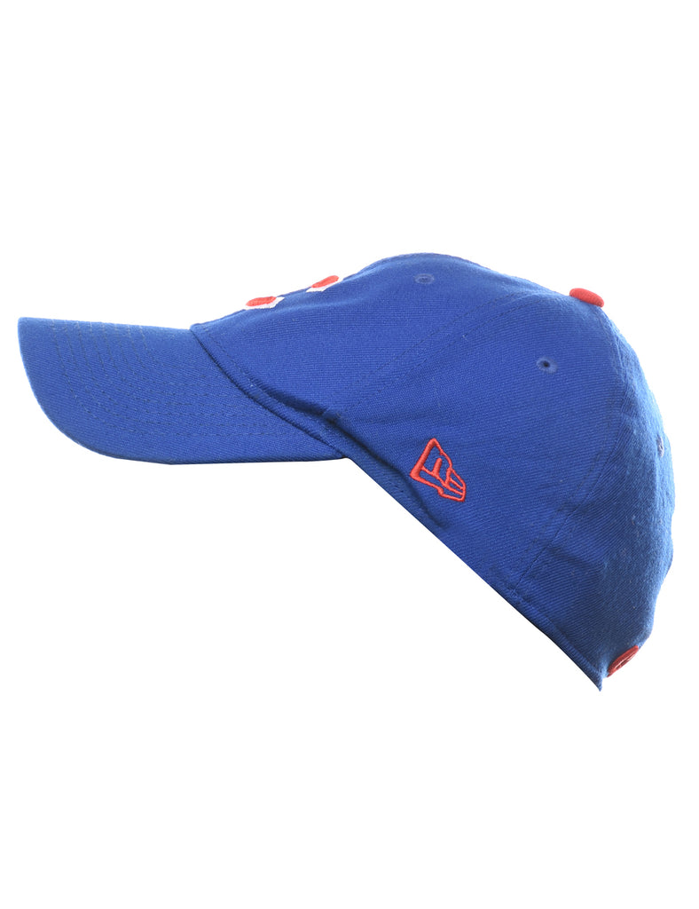 Blue MLB Cubs Embroidery Cap - XS
