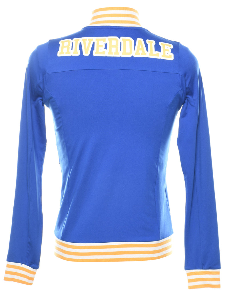 Blue Track Top - S
