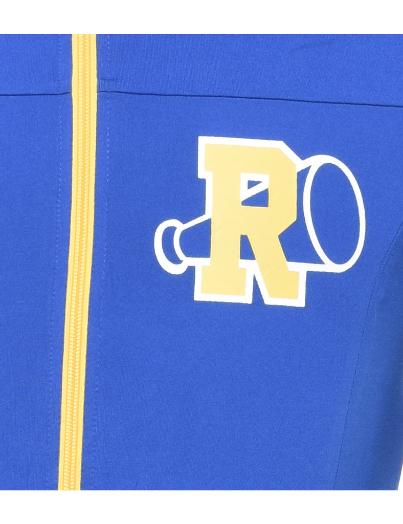 Blue Track Top - S