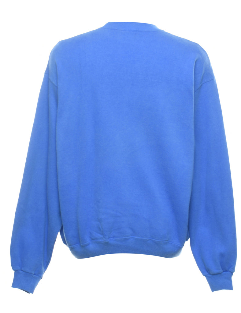 Blue University Of Florida Printed Sweatshirt - XXL