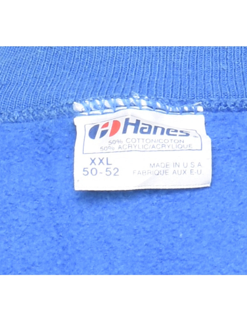 Blue University Of Florida Printed Sweatshirt - XXL