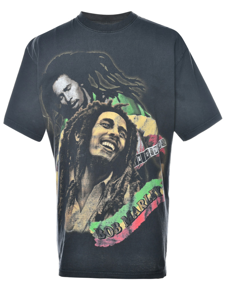 Bob Marley Classic Printed T-shirt - XL