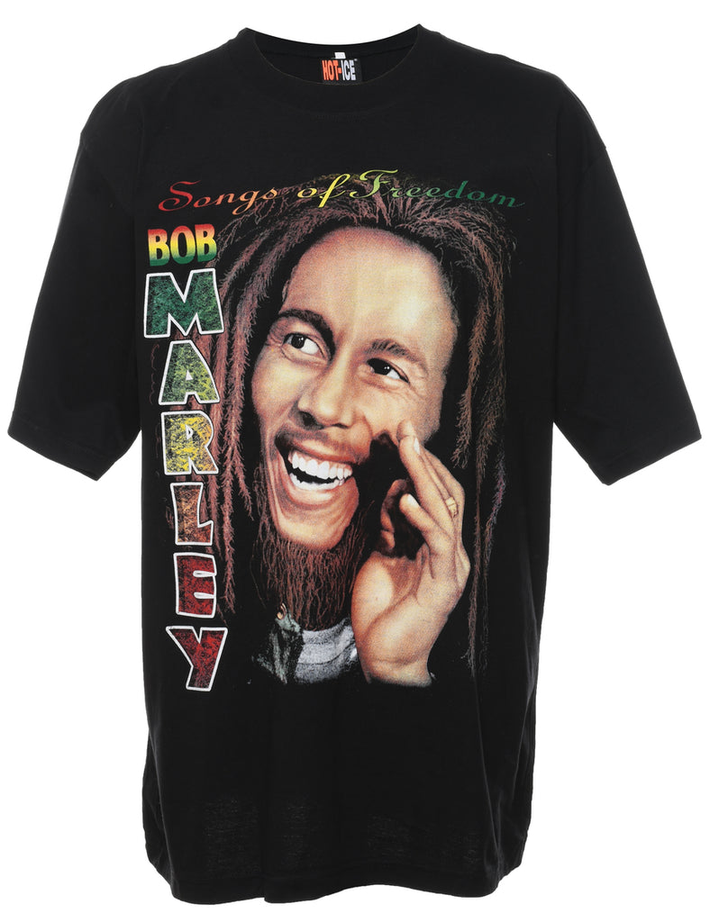 Bob Marley Printed T-shirt - XL