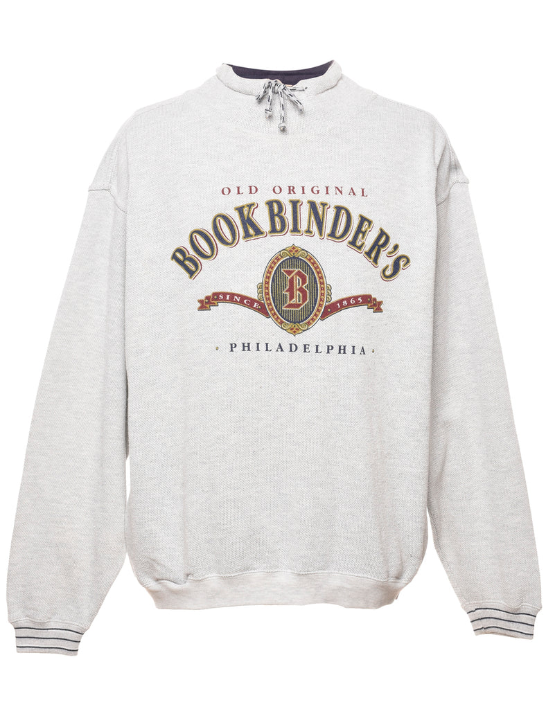 Bookbinders Printed Sweatshirt - XL