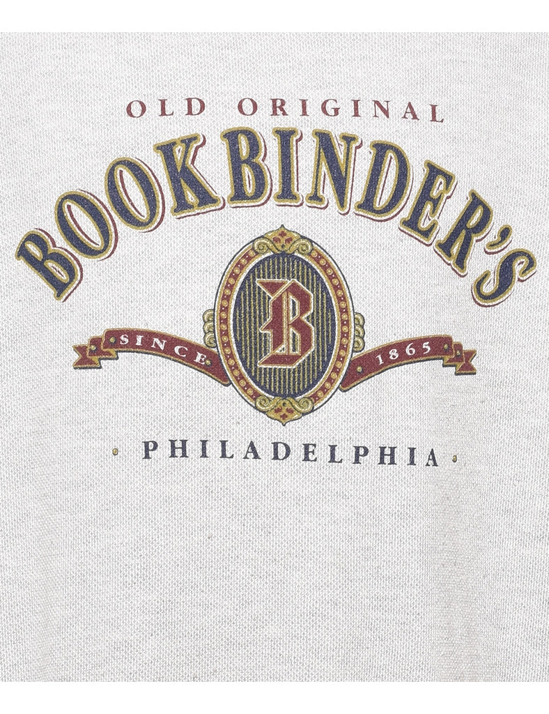 Bookbinders Printed Sweatshirt - XL