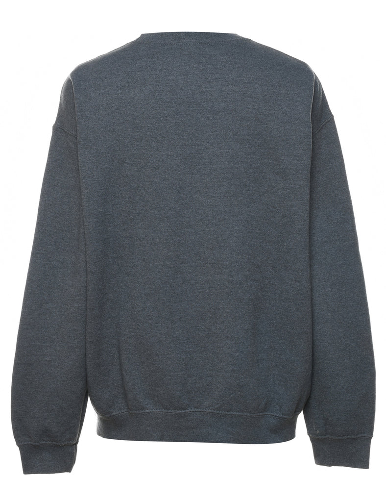 Boston Grey Design Sweatshirt - L