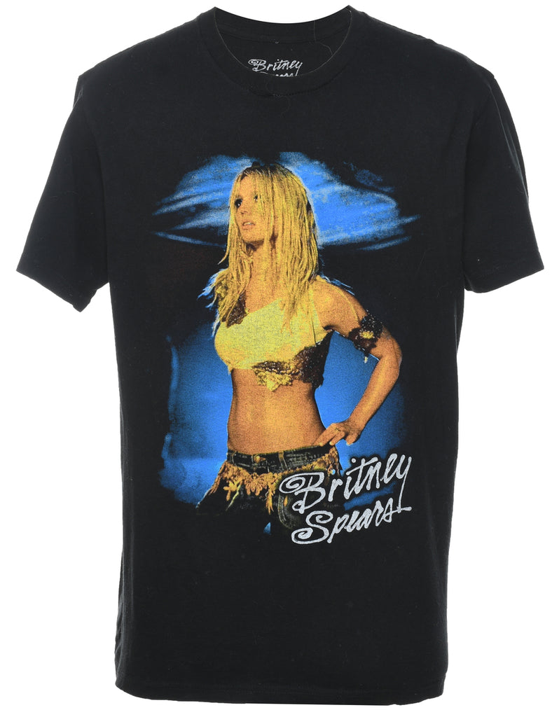 Britney Spears Printed T-shirt - M