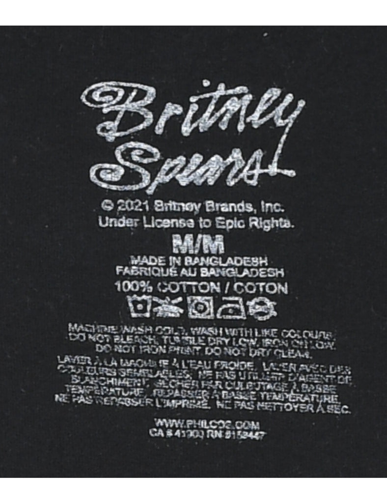Britney Spears Printed T-shirt - M
