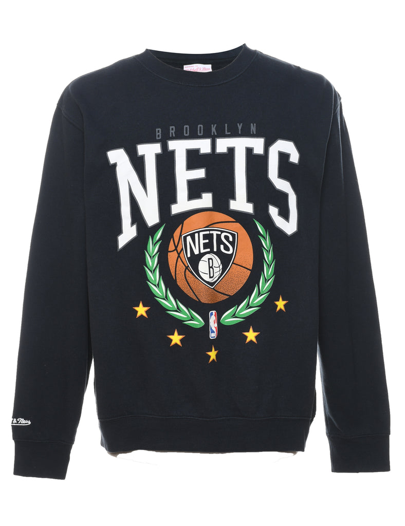 Brooklyn Nets Printed Sweatshirt - XL