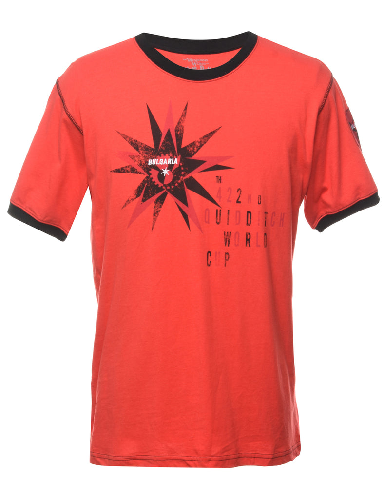 Bulgaria Ringer T-shirt - L