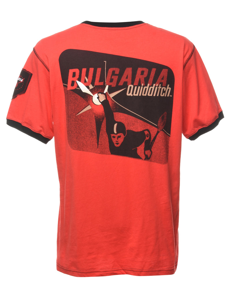 Bulgaria Ringer T-shirt - L