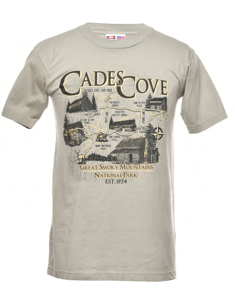 Cades Cove Printed T-shirt - S