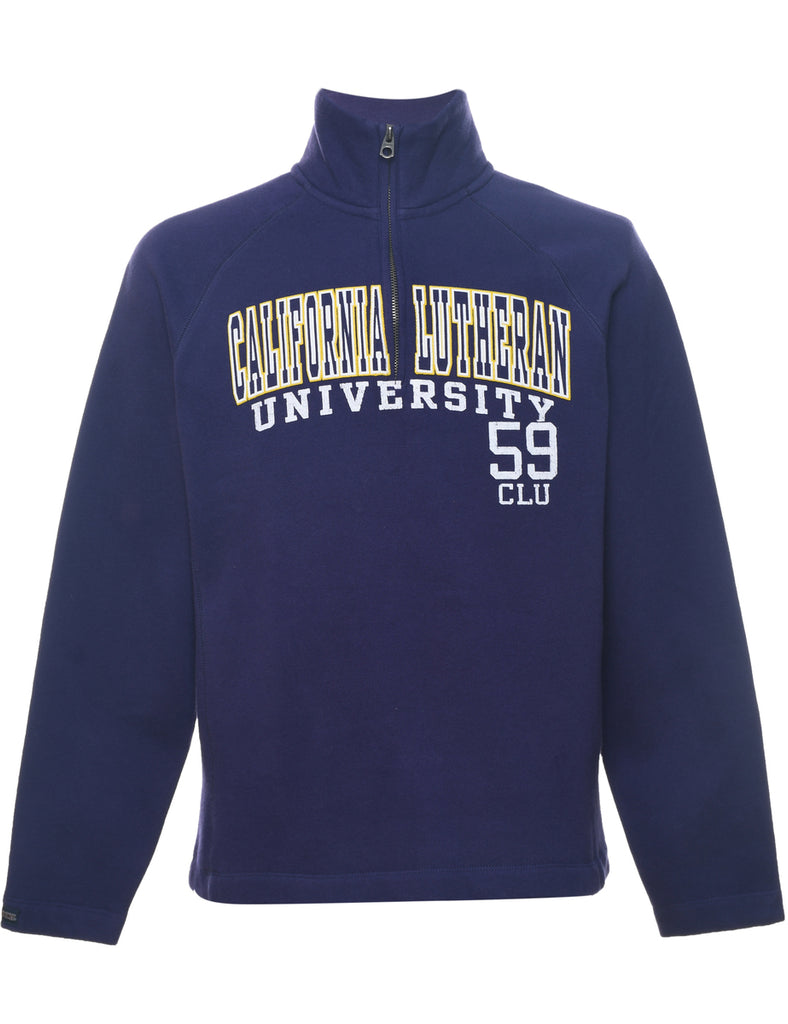 California Lutheran University Purple & Yellow Sweatshirt - L