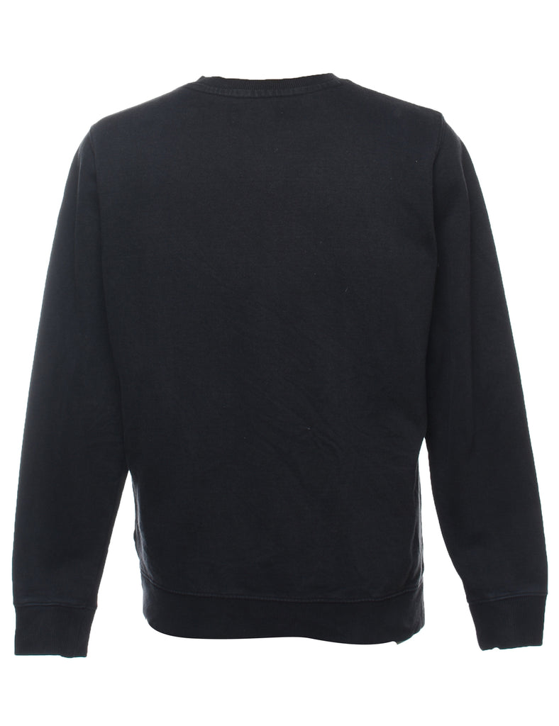 Calvin Klein Black & Red Printed Sweatshirt - S