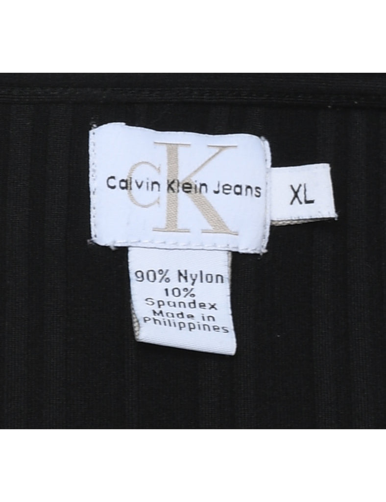 Calvin Klein Plain Y2K T-shirt - XL
