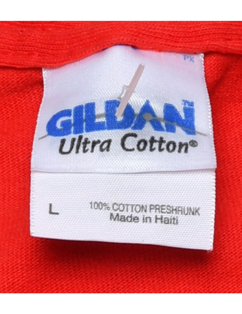 Canadian Printed T-shirt - L