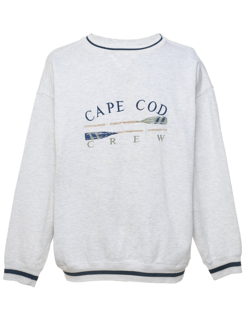 Cape Cod Printed Sweatshirt - XL