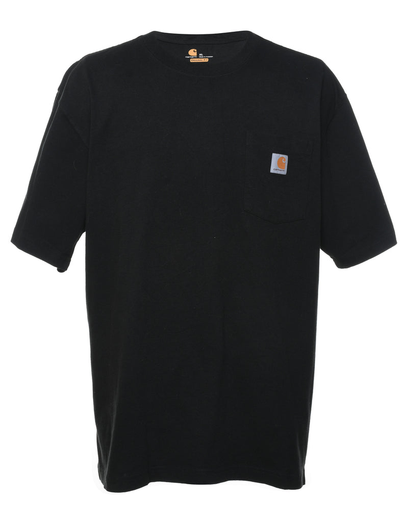 Carhartt Black Classic Plain T-shirt - XL