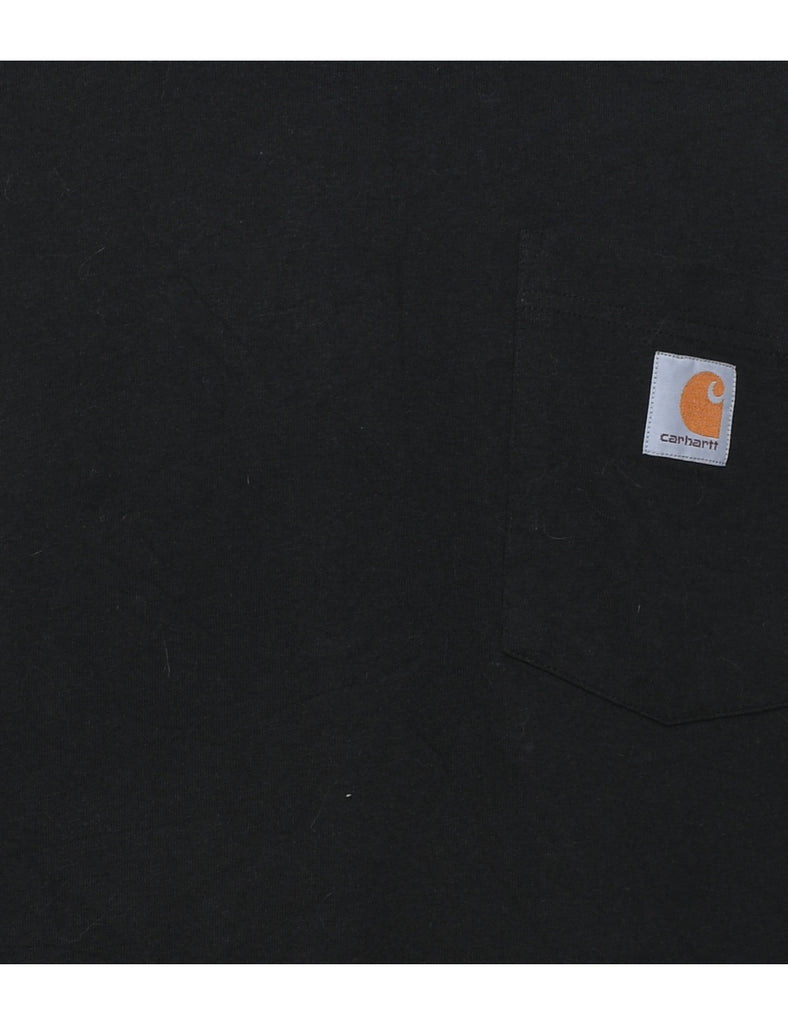 Carhartt Black Classic Plain T-shirt - XL