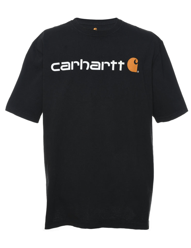 Carhartt Black Printed T-shirt - XL