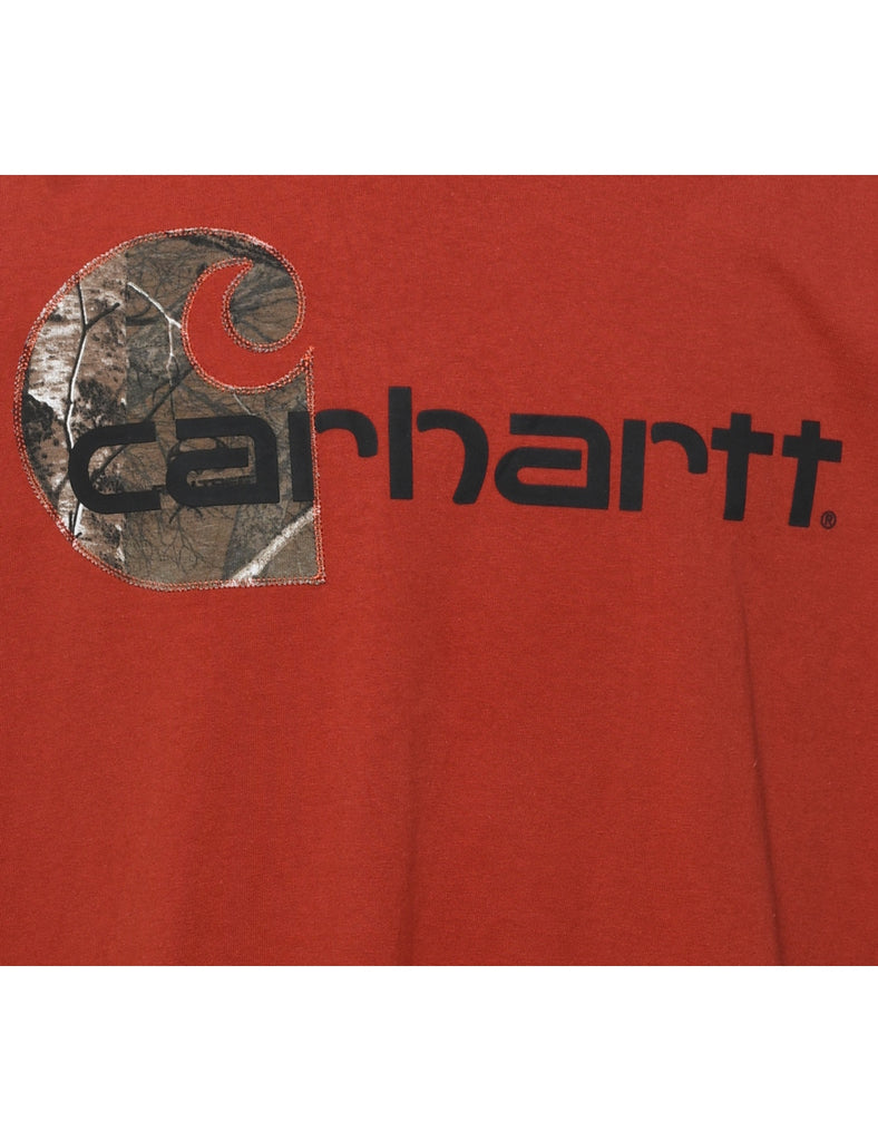 Carhartt Camouflage Design Printed T-shirt - XL