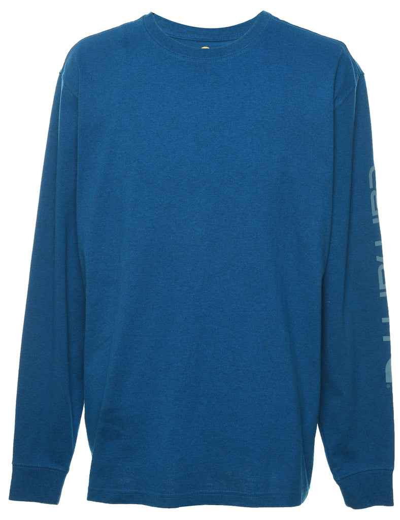 Carhartt Plain Blue T-shirt - L