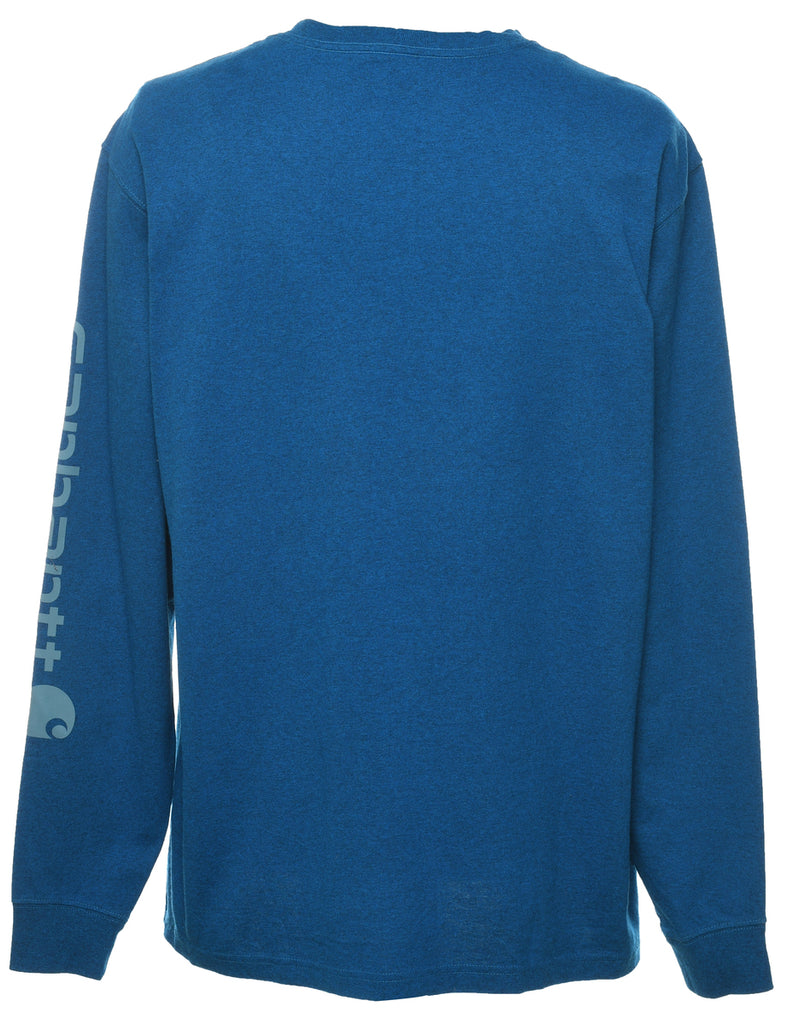 Carhartt Plain Blue T-shirt - L