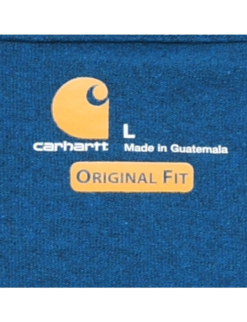 Carhartt Plain Blue T-shirt - L