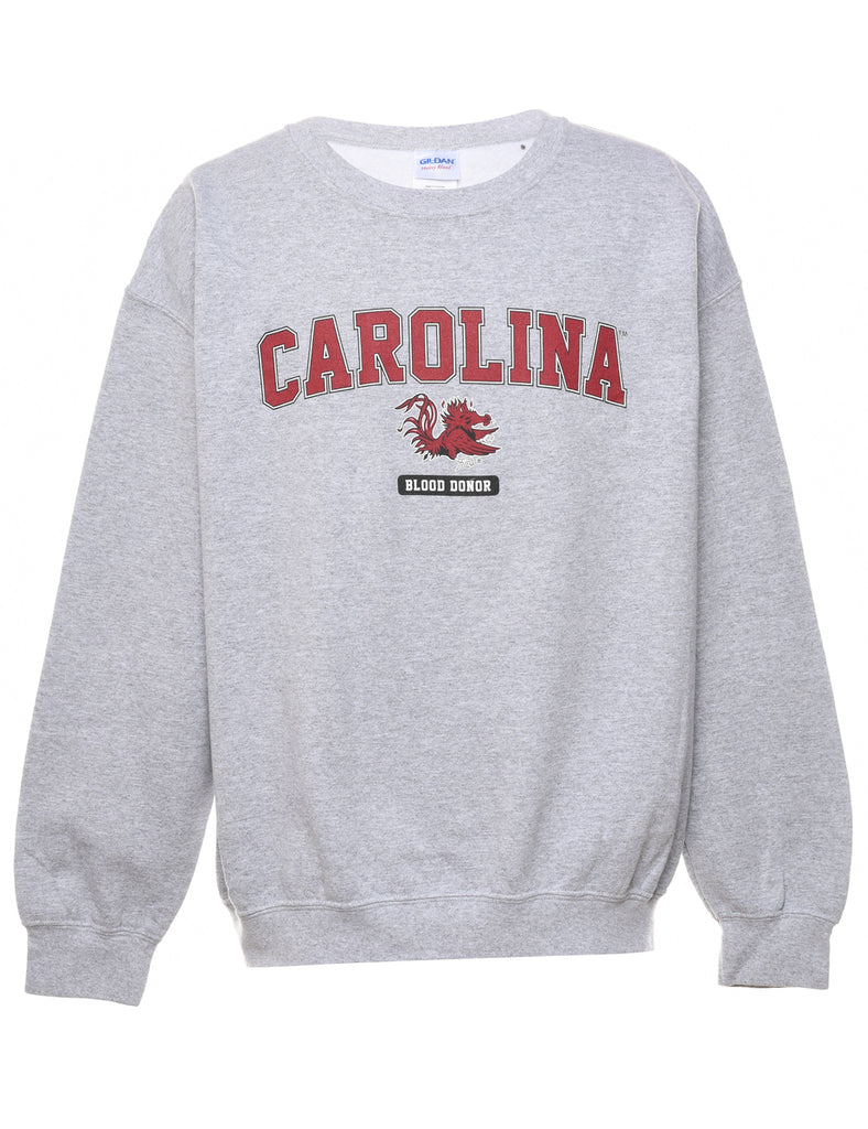 Carolina Design Grey Sweatshirt - L