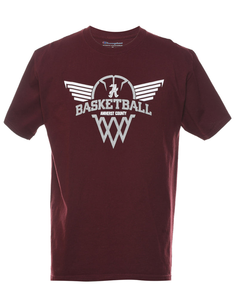 Champion Basketball Printed T-shirt - M