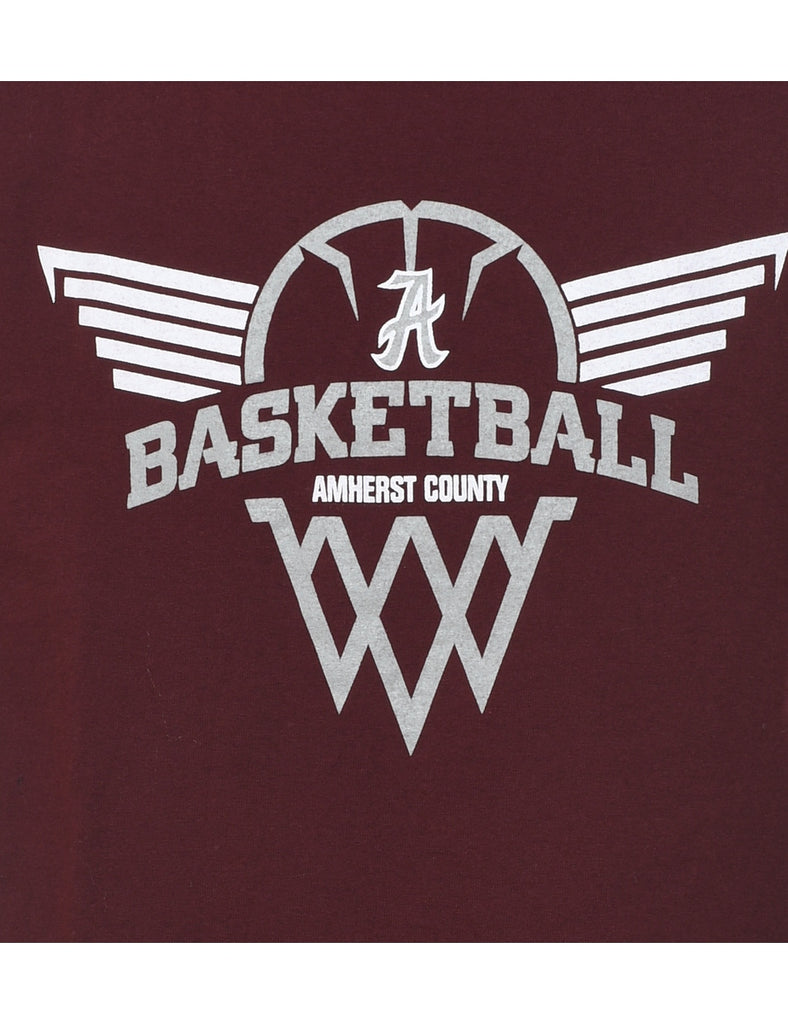Champion Basketball Printed T-shirt - M