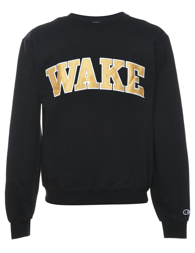 Champion Black & Gold Wake Sweatshirt - S
