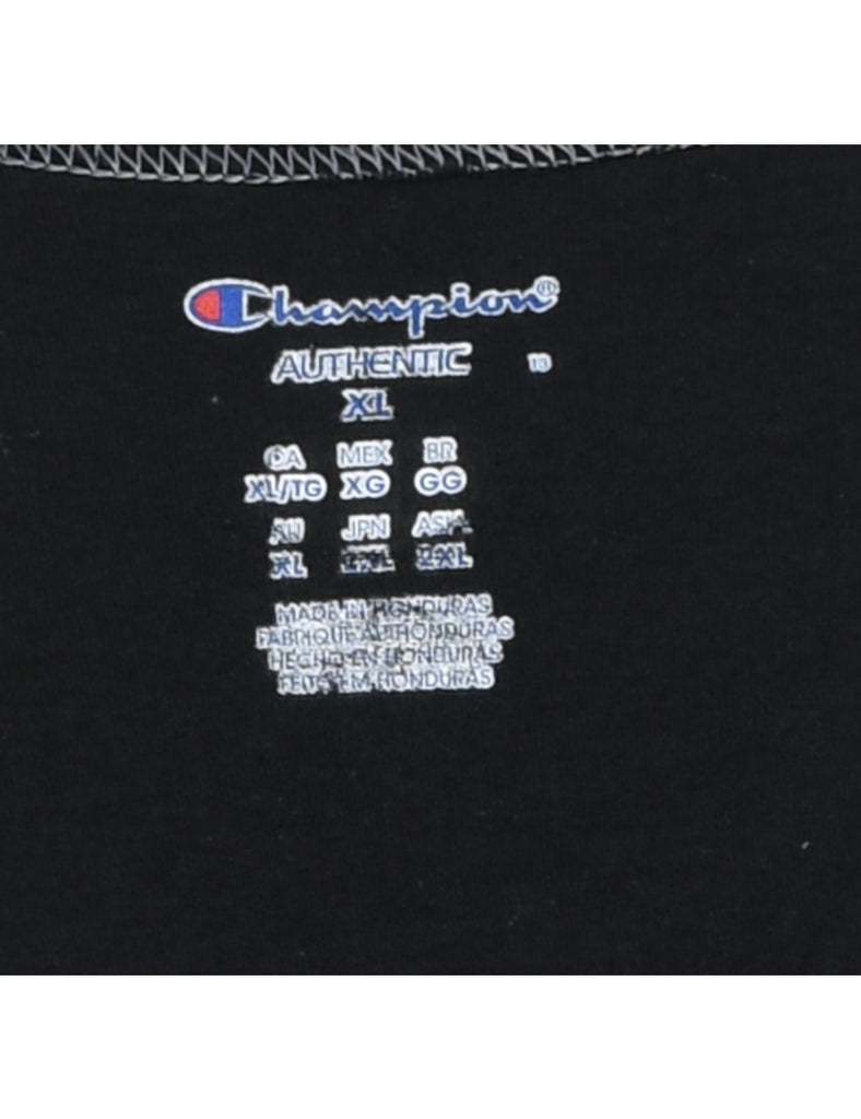 Champion Black Vest - XL