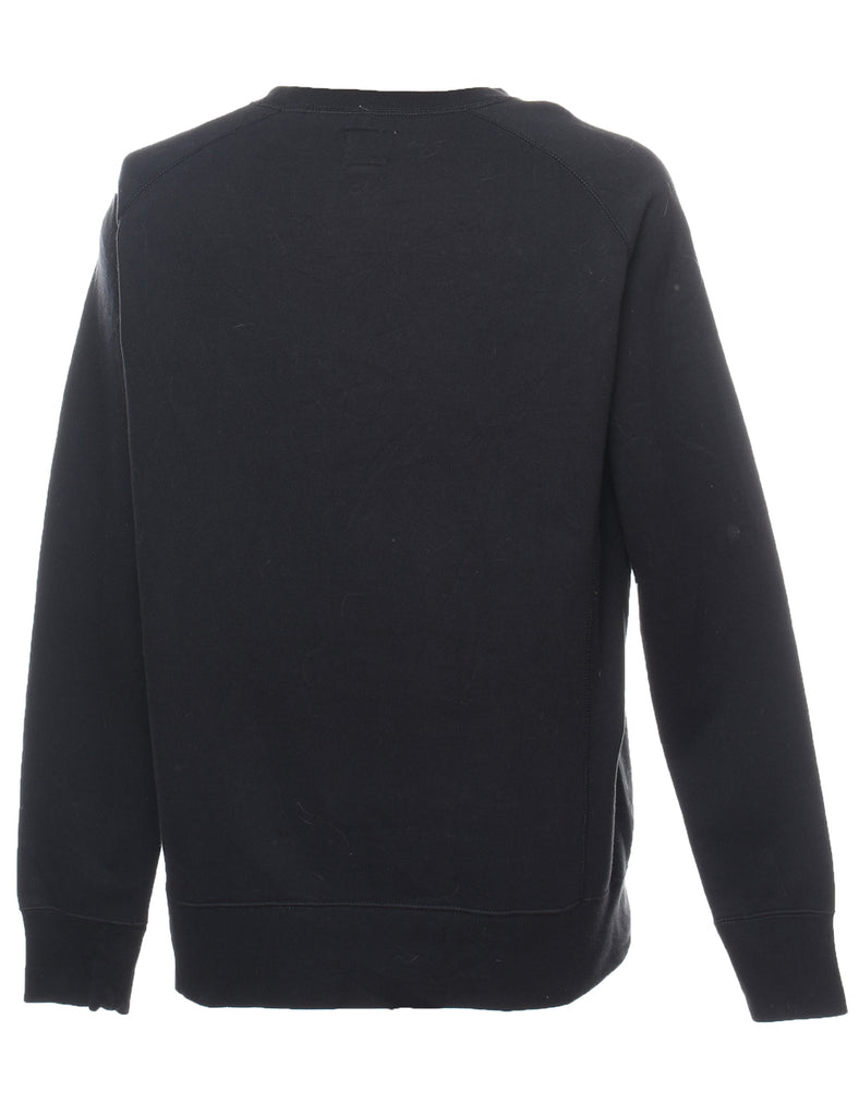 Champion Black & Whie Embroidered Sweatshirt - M