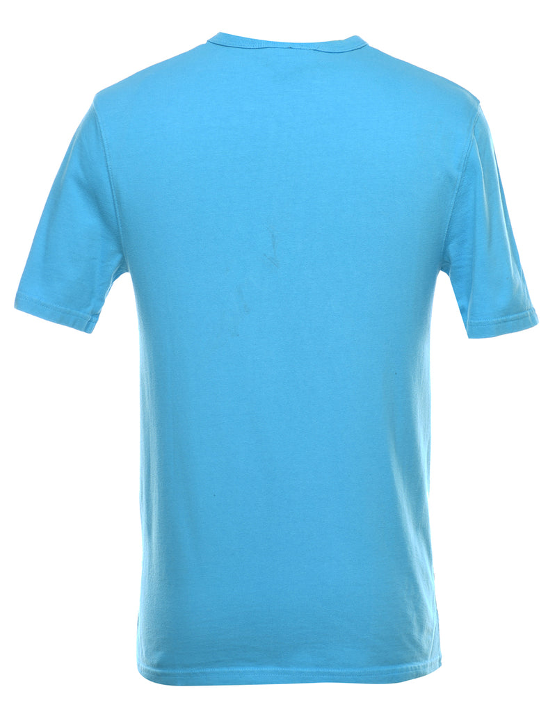 Champion Blue Printed T-shirt - S