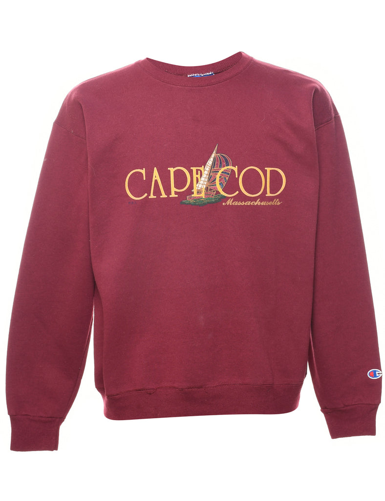 Champion Cape Cod Printed Sweatshirt - M