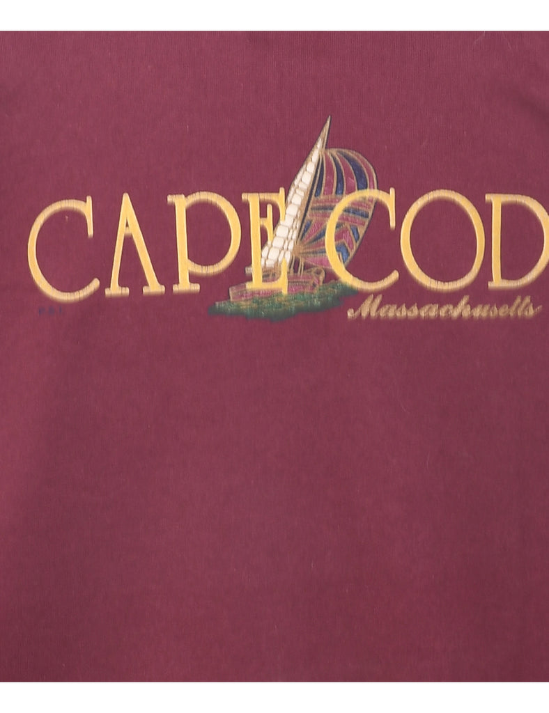 Champion Cape Cod Printed Sweatshirt - M