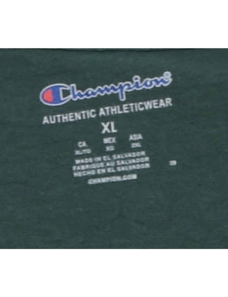 Champion Dark Green T-Shirt - XL