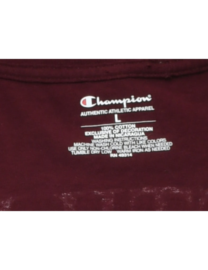 Champion Football Printed T-shirt - L