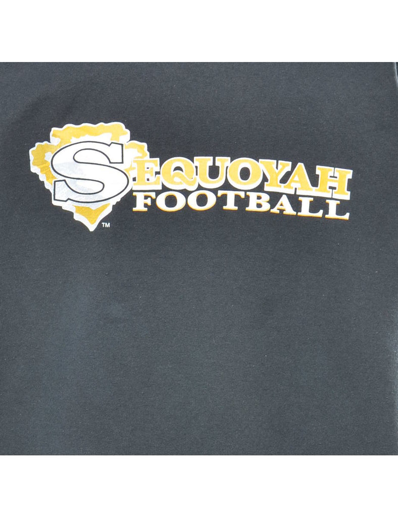 Champion Football Sequoyah Printed Sweatshirt - L