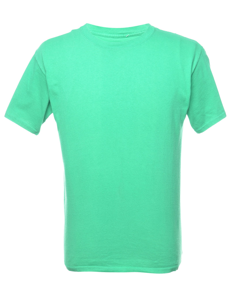 Champion Green Plain T-shirt - M