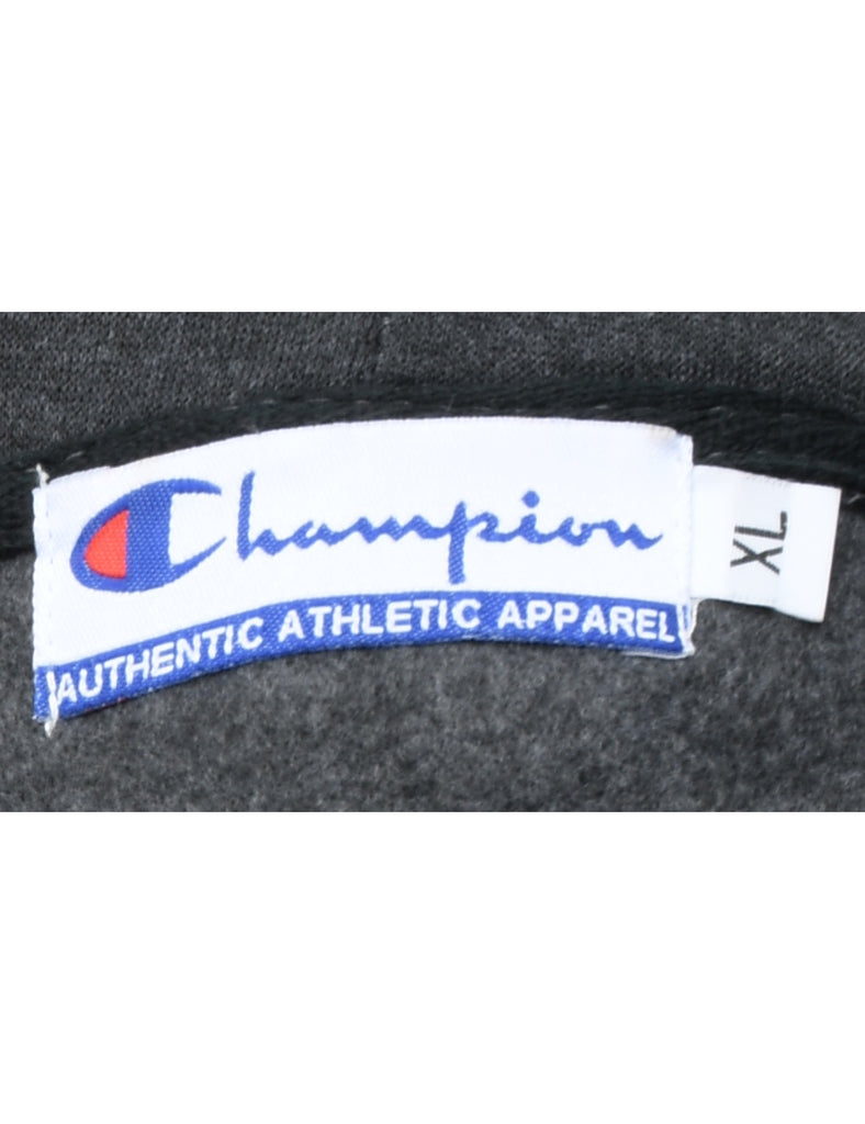 Champion Hooded Dark Grey Track Top - XL