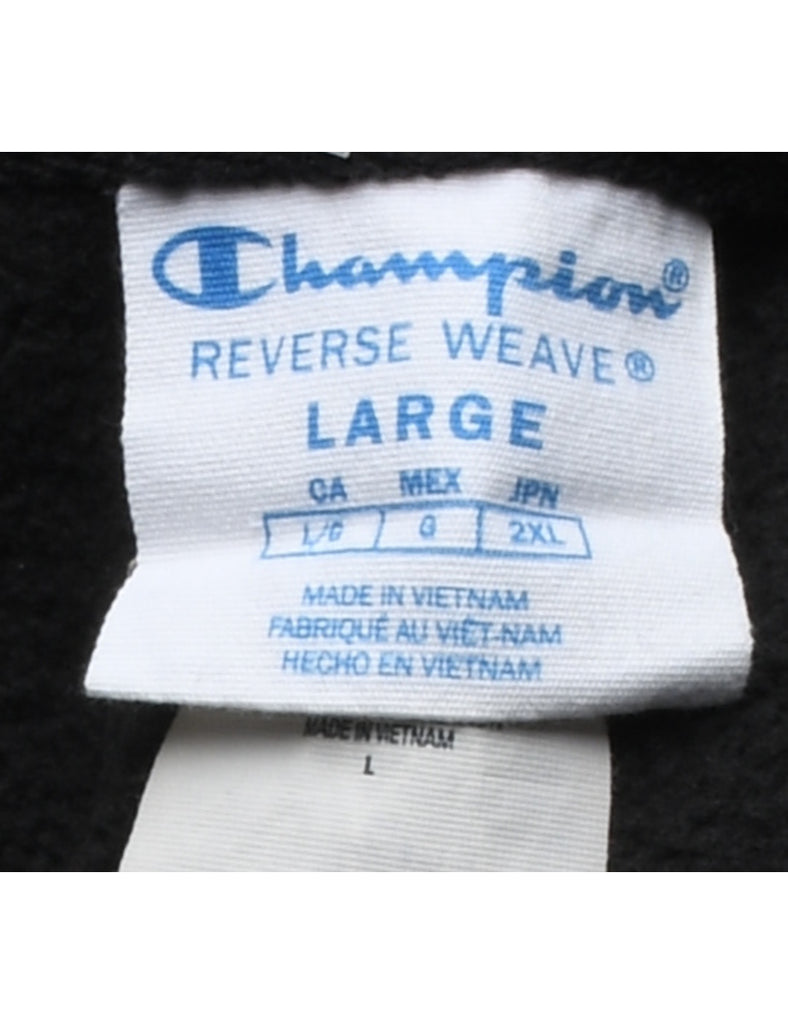 Champion Hooded Sweatshirt - L